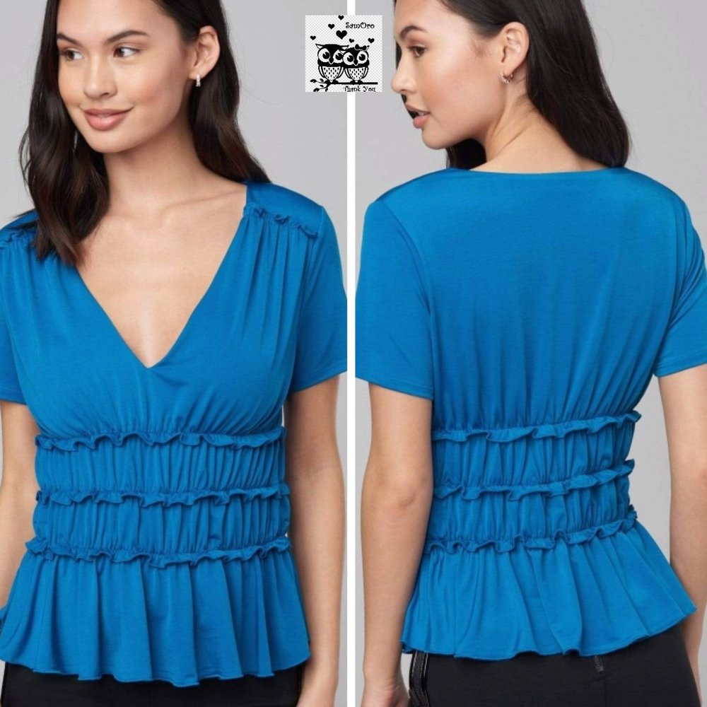 Sadie Smocked Top